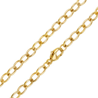 4.8mm Yellow Gold Chain