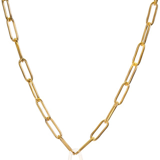 5.2mm Solid 14k Gold Link Hinge Chain