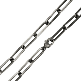 5.2mm Silver Patina Chain