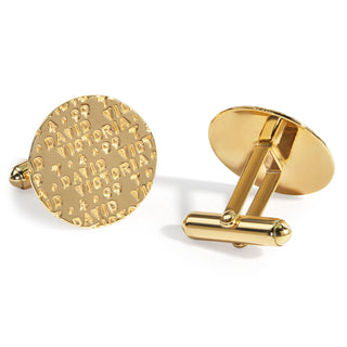 Gold Anniversary Cufflinks