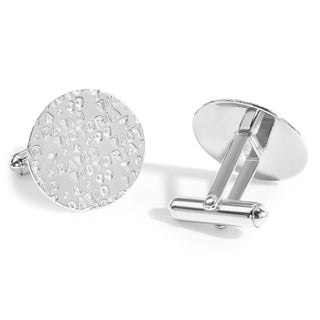 Silver Anniversary Cufflinks