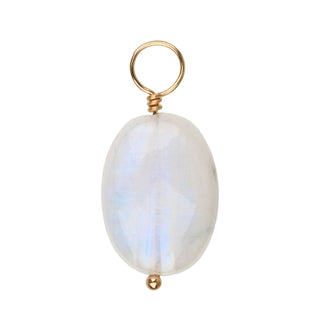 Moonstone Unfaceted Oval Gemstone