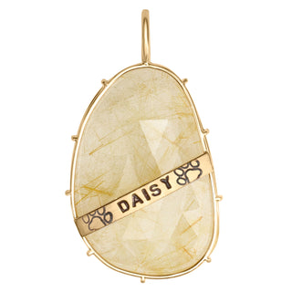 Pet Name Gold Rutilated Quartz Harriet Stone