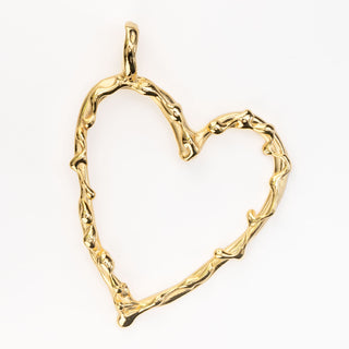 Gold Heart Ornament