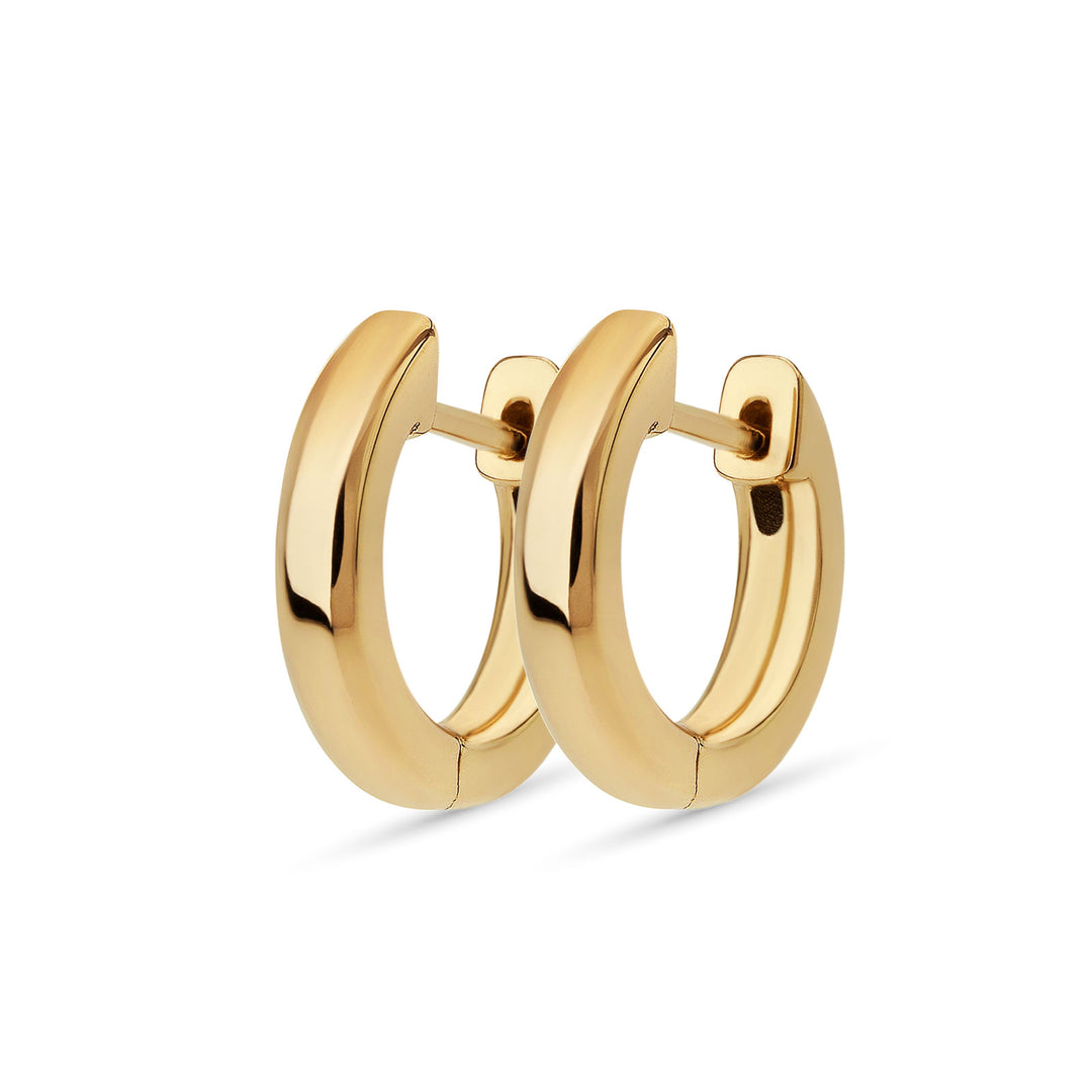 14K yellow gold HM hotsell swirl earrings Heather B Moore Inc.